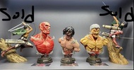 進擊的巨人JOY JS 胸像gk ARTFX J 進擊的巨人 三笠·阿克曼 艾倫·耶格爾