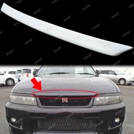Nissan Skyline GTR R33 Fiberglass Front Bonnet Hood Nose Lip Spoiler Type 2 Style Skyline BCNR33