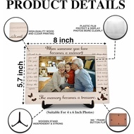 Memorial Pictures Frame, When Someone You Love Becomes A Memory Photo Frame With Stand, Sympathy Gif