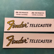 Fanta Fender Piano đầu logo nhãn hiệu chuyển động nước nhãn hiệu guitar điện tự làm Fender thương hi