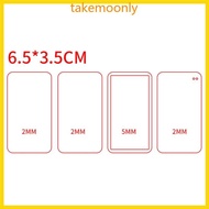 TAK Picture Frame Quicksand Plate DIY Hand-Making Acrylic Display Card for DIY Craft