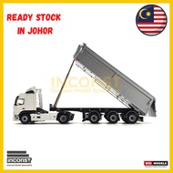 WSI Models | Volvo Fm4 Globetrotter 4x2 c/w Tipper Trailer - 3 Axle Diecast Scale 1/50 Model