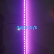 lampu celup aquarium t4 led 60cm warna pink