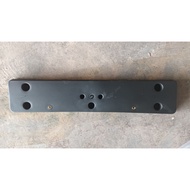 bmw f30 m3 front bumper no plate holder