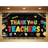 7x5ft Thank You Teachers Photo Booth Backdrop Teachers Appreciation Week Classroom black Board Party