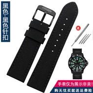 Dây Đeo Citizen Nam Bằng Vải Nylon BM8475/BM7140 Dây Đeo Đồng Hồ Năng Lượng Mặt Trời 22mm Phụ Kiện T