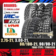 80/100-21,3.00-21,300-21,90/90-21,2.75-21,275-21 TAYAR FKR/VIVA/SWALLOW/DELI/IRC/DURO TYRE MOTO CROS
