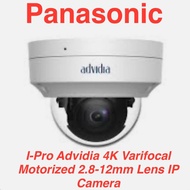 ️ Panasonic I-PRO Advidia M-26-V 2MP Motorized Varifocal 2.8-12mm Lens IP Dome Network Camera CCTV