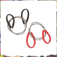 2 PC PVC Pipe Cable Saw Stainless Steel Wire Saw Hand Pocket String Rope Saw Emergency Survival Wire