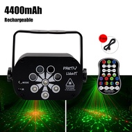 【Ready Stock】ZIR Mall Original Stage Lights Party Light Laser Projector Music Activated Portable Str