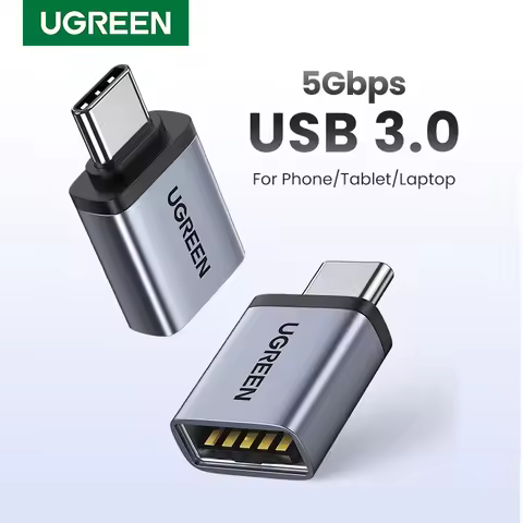 UGREEN USB 3.0 OTG Adapter Type C to USB Adapter Female Converter Thunderbolt 3 For Macbook pro Air 