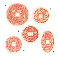 Protection and Blessing Coin Amulet Coins (Set of 5 Coins)