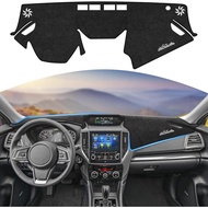 Dashboard Cover for Subaru Forester 2019-2022 2023 2024, Suede Dash Cover Compatible with Forester S