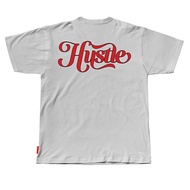 Hustle Graphic Design Tshirt Baju Lelaki Plus size- 100% Cotton