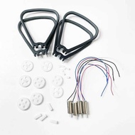 4Drc V12 HD Wifi 6K Rc Drone Parts Propeller Protector 4D-V12 Engines Motors Kit