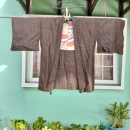 Kimono Haori Brown Japanese Vintage