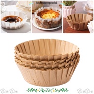 LUCKYSTOREGOODS Baking Papers, 4/6/8inch Nonstick Cake Pan Liner, Durable Foldless Disposable Oilpro