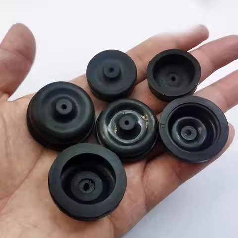Pack Of 6 Aquariums Air Pumps Diaphragms Replacement Rubber Silicone Cup Part For Fishtanks Oxygen A
