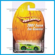 Hot Wheels [Vintage] Mitsubishi Eclipse (Tooned) HW 2007 Easter Egg-Clusives 10/12 Light Green [Thai