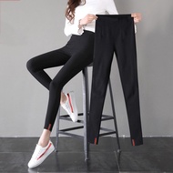 Women Slim Leggings Pants Tight Black Students Long Pants