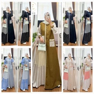 GAMIS WANITA KATUN KOMBINASI SYAINA BY SEMUT ORI