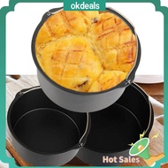 1 x Cake Mold 6/7/8'' Non Stick Cake Mold Baking Tray Pan Round Roasting Basket Bakeware Mould Air Fryer Accessories