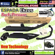 ESPADA Back Pressure 28MM Racing Exhaust Pipe Y15ZR Y15 RS150 RSX150 LC135 Cutting Standard Ekzos Mu