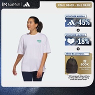 [CHỈ 10-11.9-VOUCHER 40%] adidas Đánh gôn Áo Thun Oversize Golf Book Club Graphic Nữ trắng JI9500