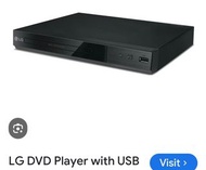 LG. DVD Player HDMI output only