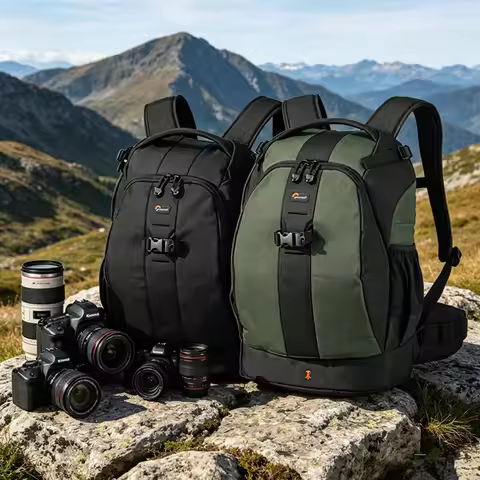 Lowepro Camera Bag Flipside 400 AW DSLR Camera Big Capacity Photography Backpack