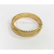 Beautiful Titanium 24K Big Bangel Bracelet
