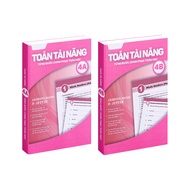 Talent Math Book 4 - Bilingual Math Grade 4 (Set of 2 books, 9-10 years old)