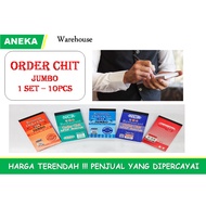 BILL BOOK / Order Chit JUMBO / 1SET (10PCS) NCR Carbon