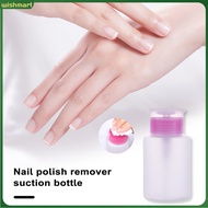 [WM]  Nail Remover Bottle Alcohol Dispenser Bottle Compact Nail Polish Remover Dispenser Easy to Use Manicure Tool for Quick Clean Nail Polish Removal 150ml Air Pressure Bottle
