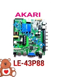 MAINBOARD REGULATOR MESIN TV LED AKARI LE-43P88 MB LE-43P88