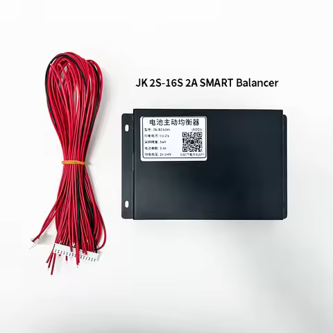 JiKong 2S-16S Active Balance 48V 36V 13S 14S 10S 2A Smart Balance Support Bluetooth APP