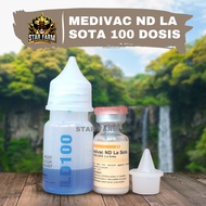 Vaksin Medivac ND La Sota 100 Dosis Mencegah Tetelo Pada Unggas