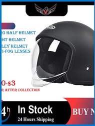 Bubble Helmet Motorbike Open Summer Vespa Supplies Jet Off-road Classic Vintage Retro Women Cute