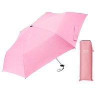 Waterfront Poke Flat 2.0 Folding Umbrella 55cm Fresh Pink Lightweight 145g Super Hydrophobic Japan