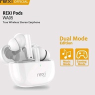 Tws Rexi Wa05 Eahone Bluetooth 5.0 Gaming Mode Headset Bluetooth