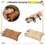 SUHU Inflatable Pillow, Portable Sponge Material Camping Pillow, Cozy Ultralight Comfortable Automat