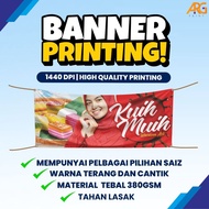 Banner Bunting Printing Business Makanan Minuman Express