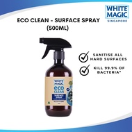 White Magic Eco Clean - Surface Spray [ Palm Oil Free / Chlorine Free / Ammonia Free  Made in Australia / Australian Grown Ingredients  Made with Australian Tea Tree and Eucalyptus Oil ]