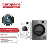 EuropAce 8kg Heat Pump Dryer - EDY 8801Y