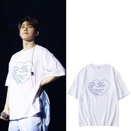 Kpop iKON BI 2023 Round Neck Cotton T Short Sleeve Cotton T Casual Top Men's/Women's Couple Shirts C