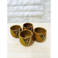KU217 - Terracotta Cups - Set of 4