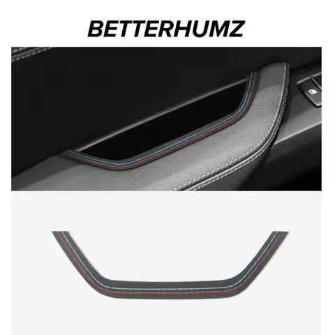 For BMW X3 F25 X4 F26 Made of Alcantara Car Interior Tuning Door Armrest Panel Storage Box Trim Fram