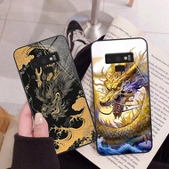 Samsung Note 9 Super Beautiful Super Quality Dragon-Shaped Glass Case