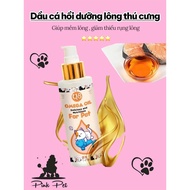 Salmon oil for dog and cat hair care Q8 150ml - Extracted from salmon oil