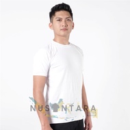 Kaos Polos Warna Cream Hitam Coklat Navy Army Putih Kaos Dalam Terbaru Satpam Lengan Pendek
